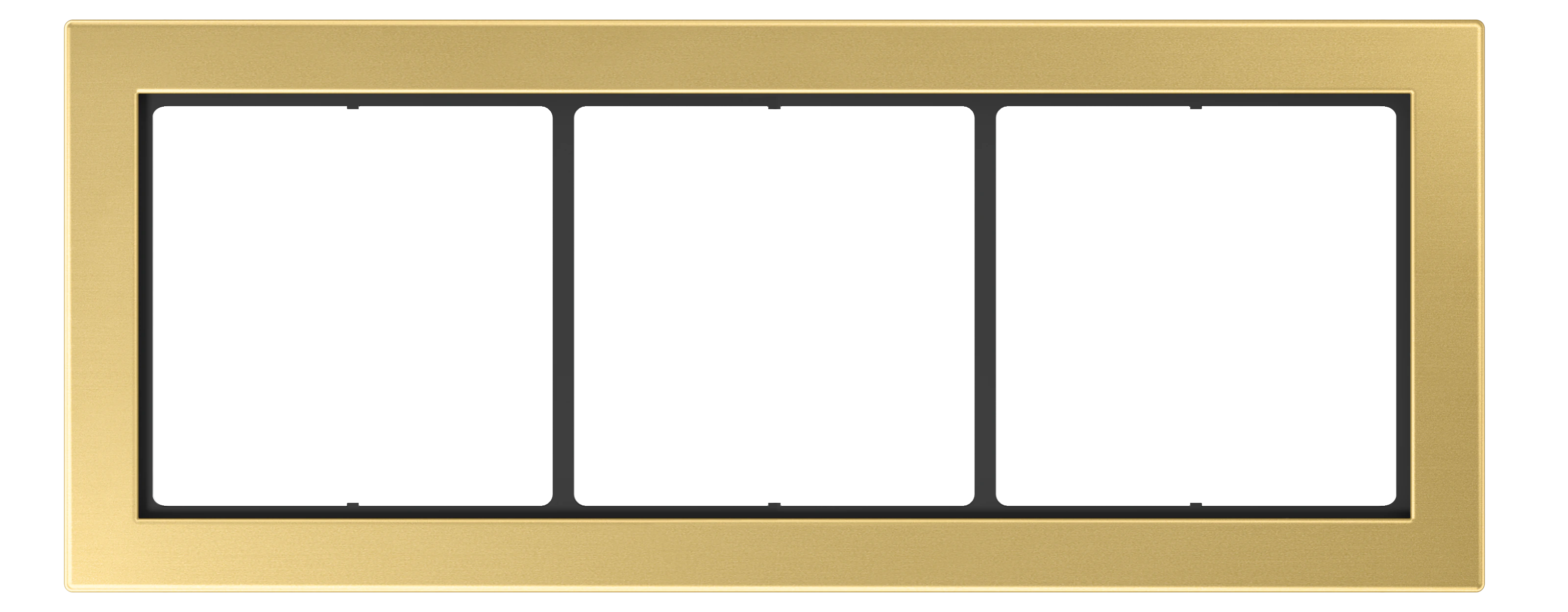 Frame for horizontal and vertical installation — JUNG Other, Chrome, art. FDME2983C