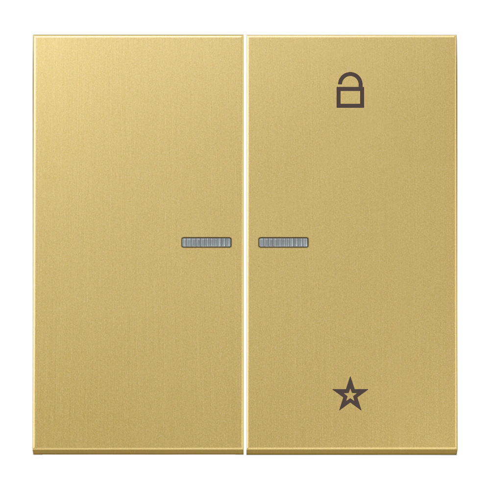 eNet push-button universal 1-gang — JUNG Other, Chrome, art. FMME1701C