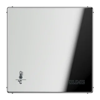 Room autostat with push-button interface 4-gang · for KNX bus modules