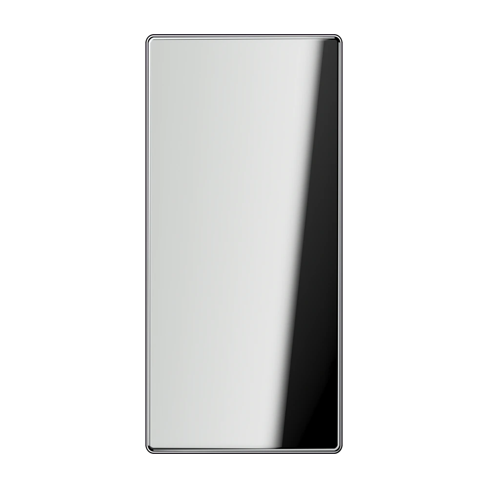 Neutral cover — JUNG LS 990, chrome, art. GCR50NA