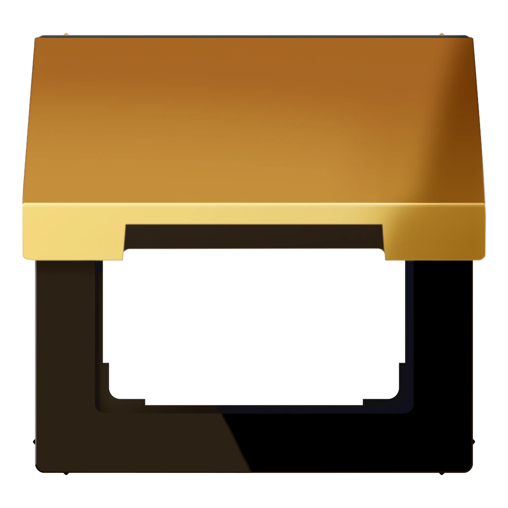 Hinged lid — JUNG LS 990, gold coloured, art. GO2990KL