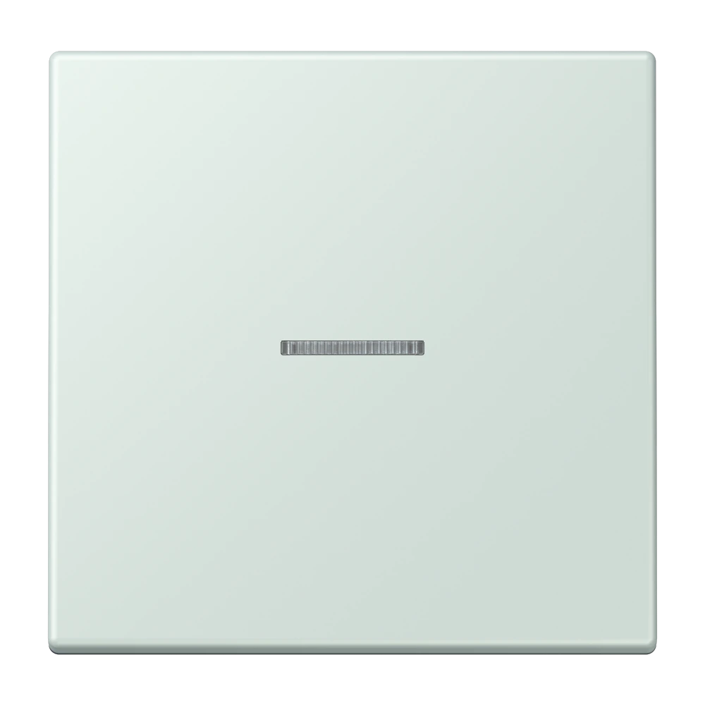 Rocker with lens for KNX push-button 1-gang — JUNG LS 990 Le Corbusier, Céruléen Pale, art. LC101KO5215