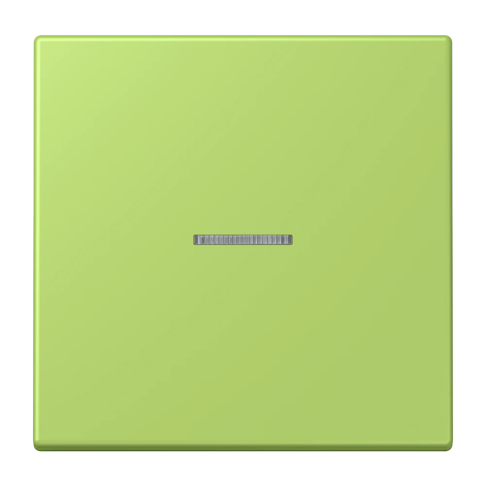 Rocker with lens for KNX push-button 1-gang — JUNG LS 990 Le Corbusier, le corbusier 221, art. LC101KO5221