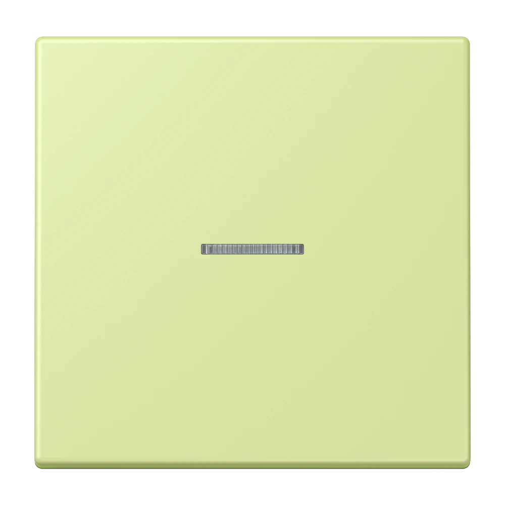 Rocker with lens for KNX push-button 1-gang — JUNG LS 990 Le Corbusier, le corbusier 222, art. LC101KO5222