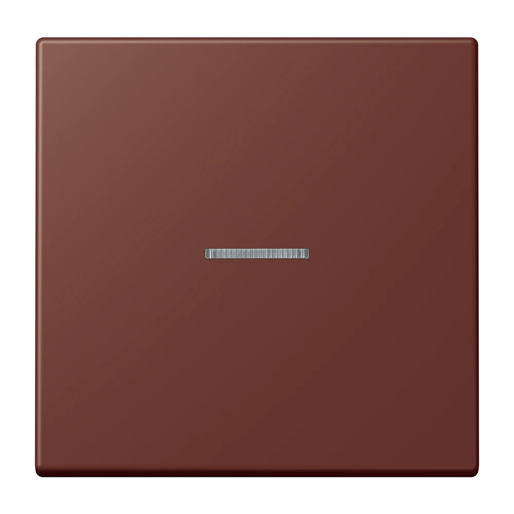 Rocker with lens for KNX push-button 1-gang — JUNG LS 990 Le Corbusier, le corbusier 235, art. LC101KO5235