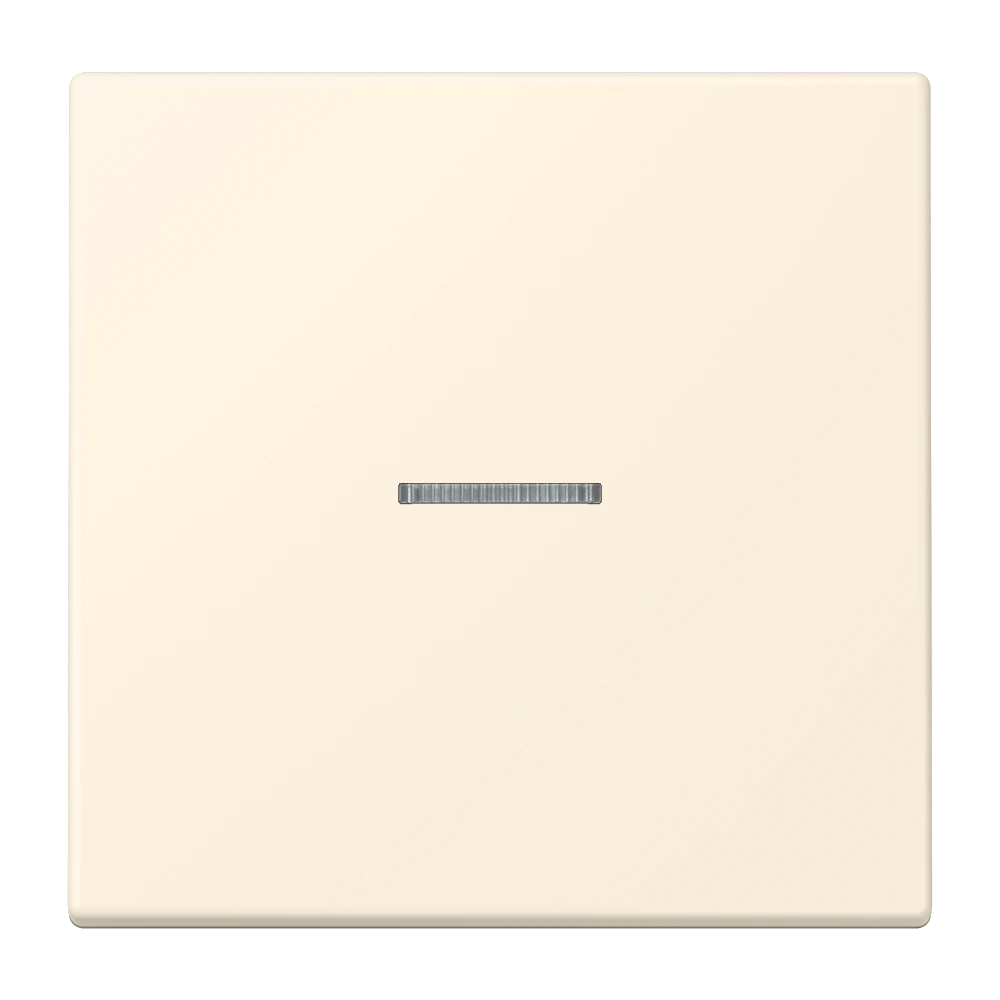 Rocker with lens for KNX push-button 1-gang — JUNG LS 990 Le Corbusier, le corbusier 245, art. LC101KO5245