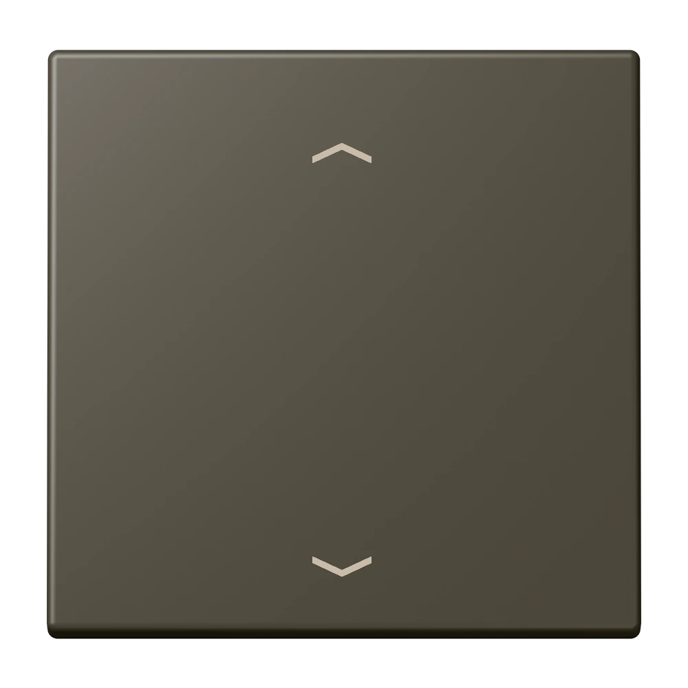 Rocker with arrow symbols for KNX push-button 1-gang — JUNG LS 990 Le Corbusier, le corbusier 241, art. LC101P241