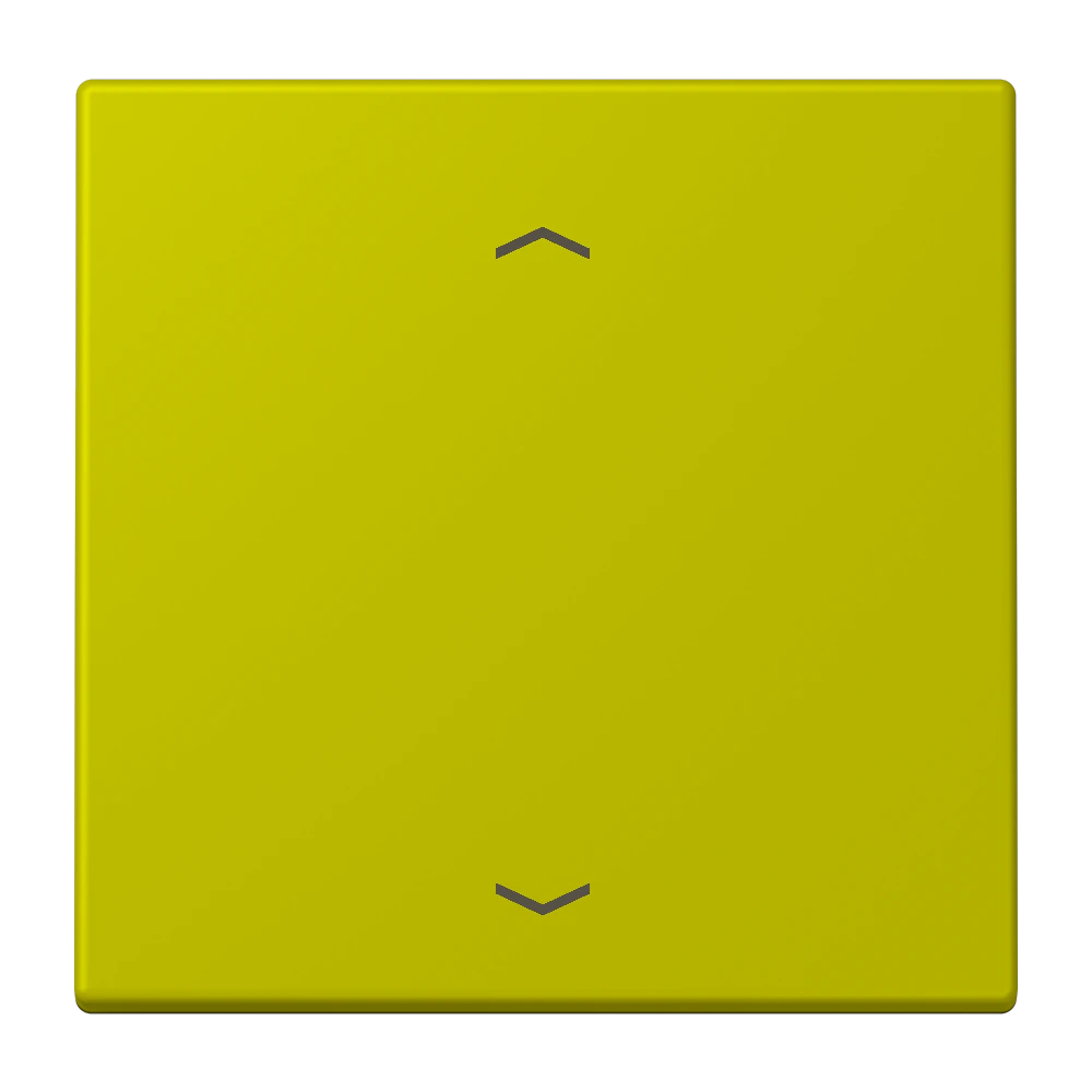 Rocker with arrow symbols for KNX push-button 1-gang — JUNG LS 990 Le Corbusier, le corbusier 249, art. LC101P249