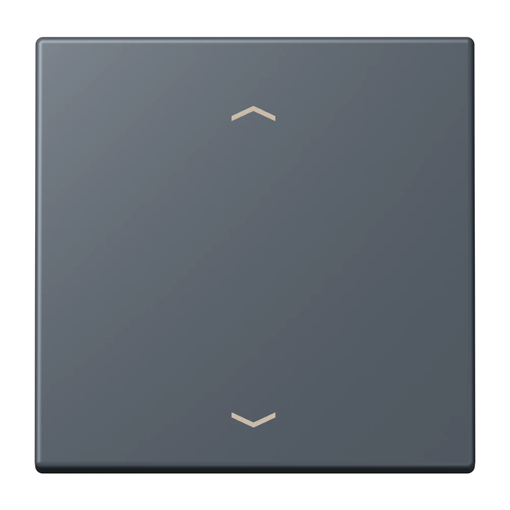 Rocker with arrow symbols for KNX push-button 1-gang — JUNG LS 990 Le Corbusier, le corbusier 262, art. LC101P262