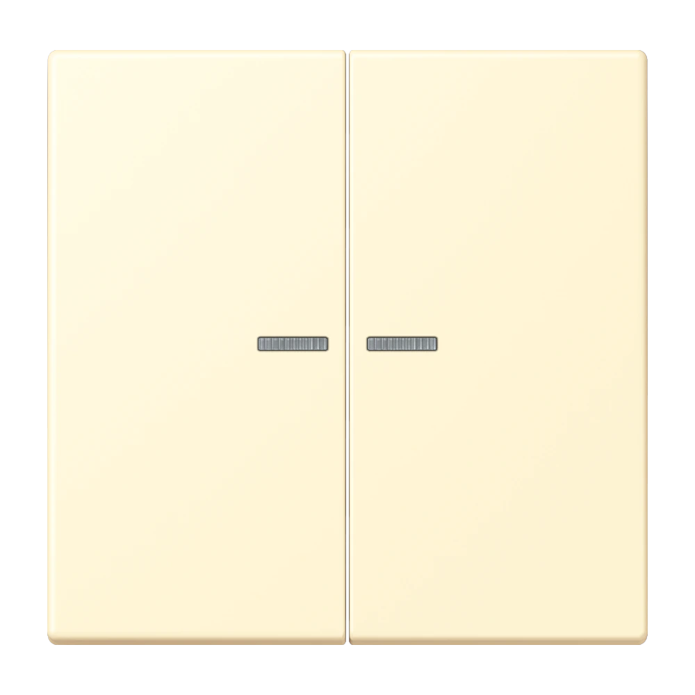 Клавиша с окошком — JUNG LS 990 Le Corbusier, Blanc, арт. LC102KO5201