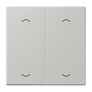 Rocker with arrow symbols for KNX push-button 2-gang