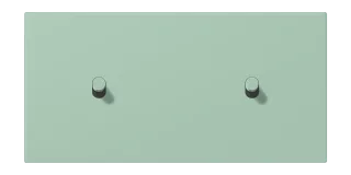 Centre plate with toggle lever "cylinder"