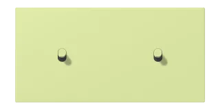 Centre plate with toggle lever "cylinder"