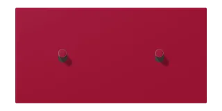 Centre plate with toggle lever "cylinder"