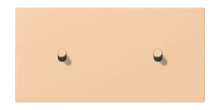 Centre plate with toggle lever "cylinder"