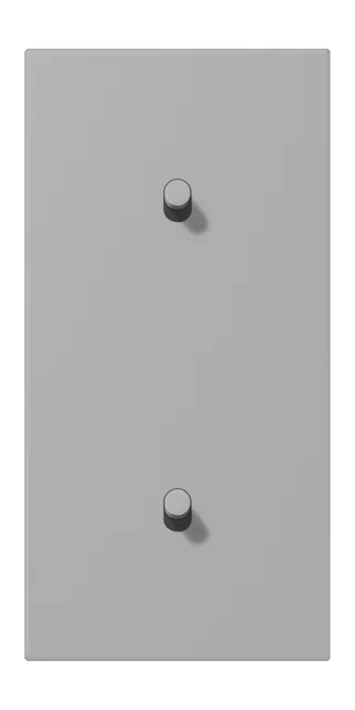 Centre plate with toggle lever "cylinder"