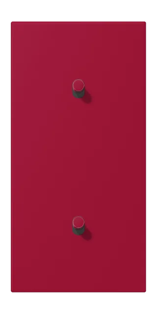 Centre plate with toggle lever "cylinder"