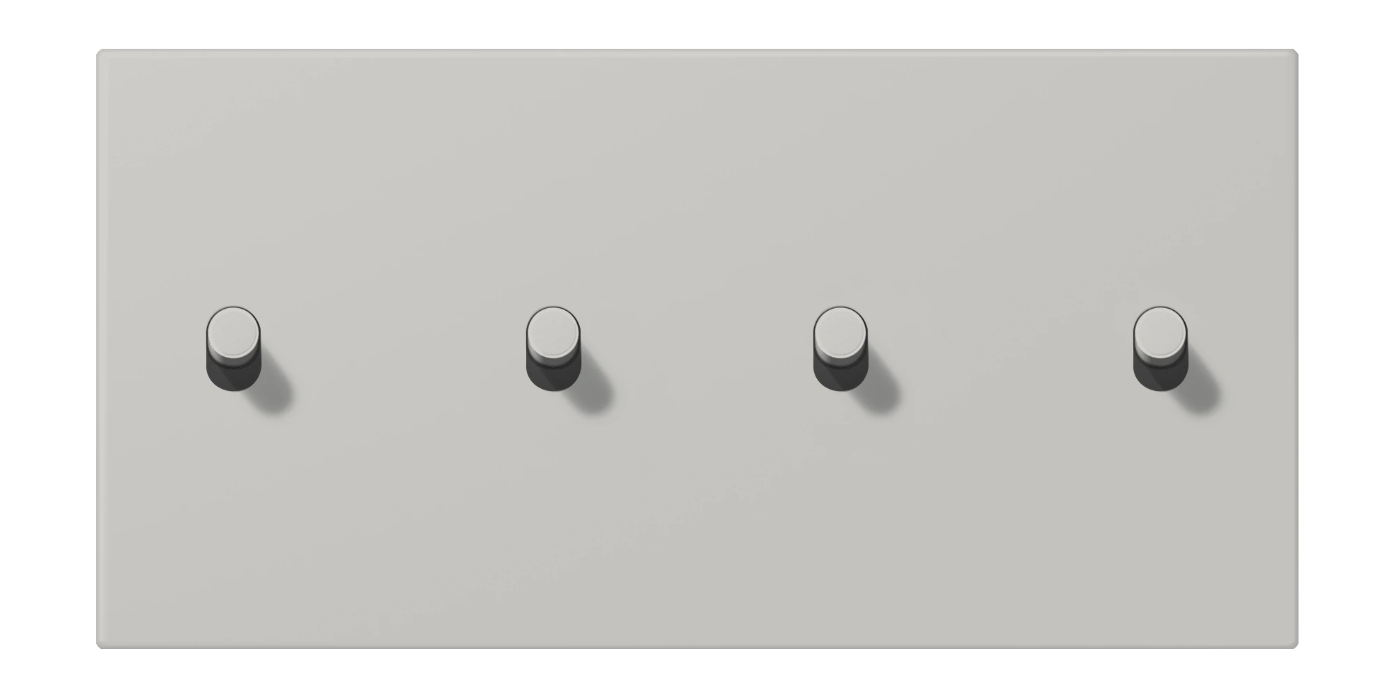 Centre plate with toggle lever "cylinder" — JUNG LS 1912, _, art. LC12-250R0205