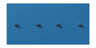 Centre plate with toggle lever "cylinder"