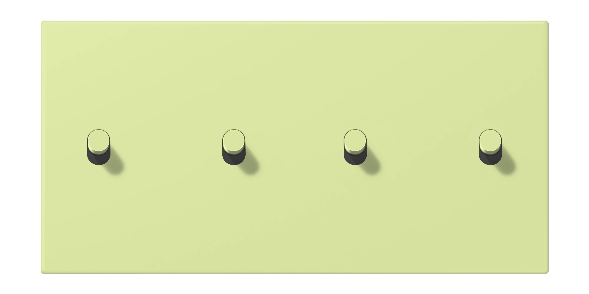 Centre plate with toggle lever "cylinder" — JUNG LS 1912, _, art. LC12-250R0222