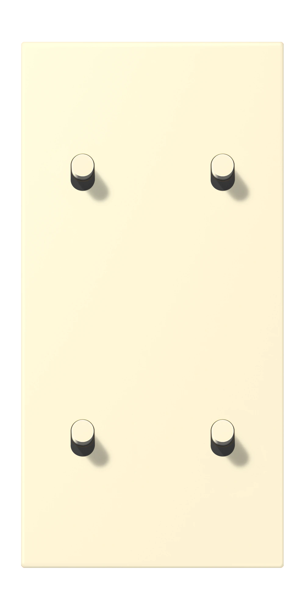 Centre plate with toggle lever "cylinder" — JUNG LS 1912, _, art. LC12-25R0201