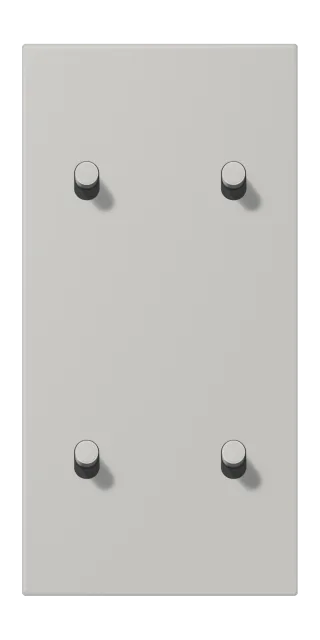 Centre plate with toggle lever "cylinder"