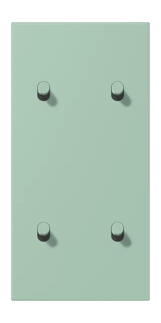 Centre plate with toggle lever "cylinder"