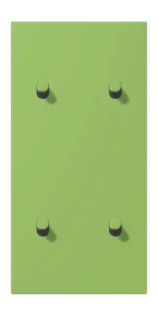 Centre plate with toggle lever "cylinder"