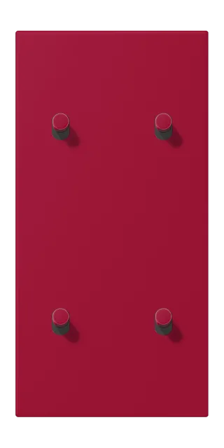 Centre plate with toggle lever "cylinder"