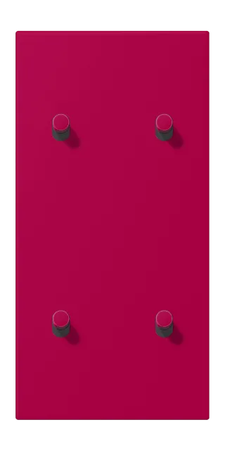 Centre plate with toggle lever "cylinder"