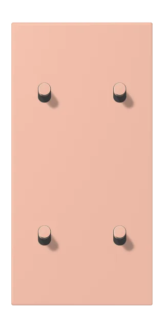 Centre plate with toggle lever "cylinder"