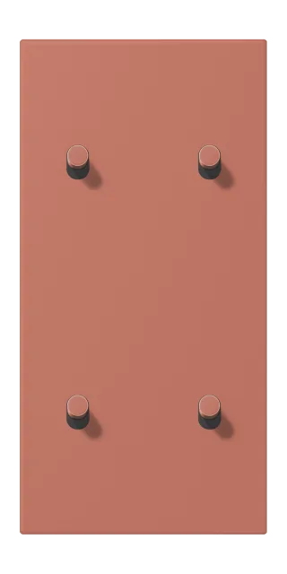 Centre plate with toggle lever "cylinder"