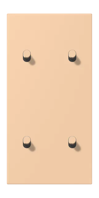 Centre plate with toggle lever "cylinder"