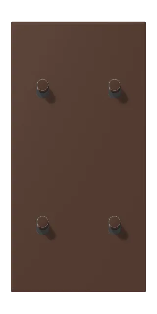 Centre plate with toggle lever "cylinder"