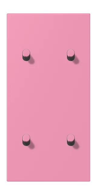 Centre plate with toggle lever "cylinder"