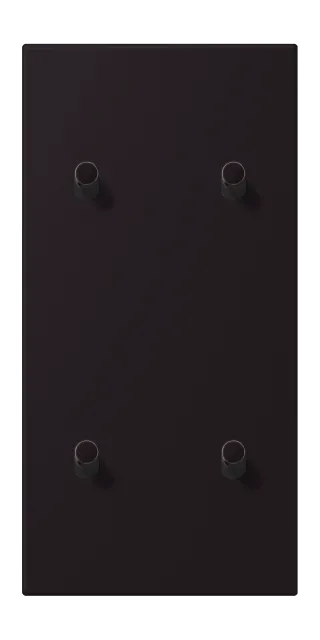 Centre plate with toggle lever "cylinder"