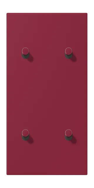 Centre plate with toggle lever "cylinder"