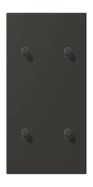 Centre plate with toggle lever "cylinder"