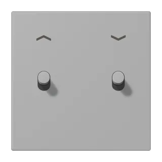Centre plate with toggle lever "cylinder"