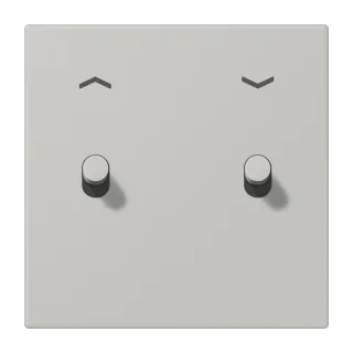 Centre plate with toggle lever "cylinder"