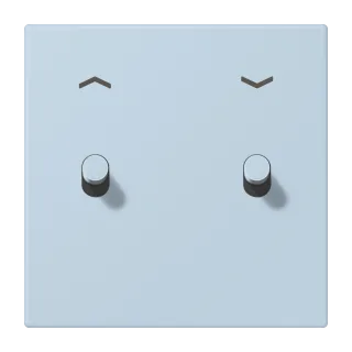 Centre plate with toggle lever "cylinder"
