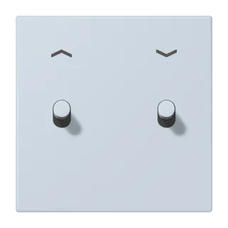 Centre plate with toggle lever "cylinder"