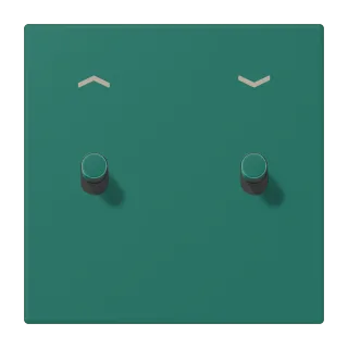 Centre plate with toggle lever "cylinder"