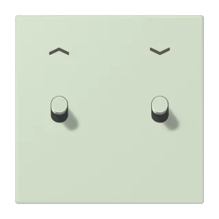 Centre plate with toggle lever "cylinder"