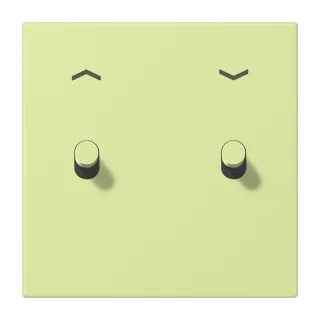 Centre plate with toggle lever "cylinder"
