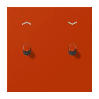 Centre plate with toggle lever "cylinder"