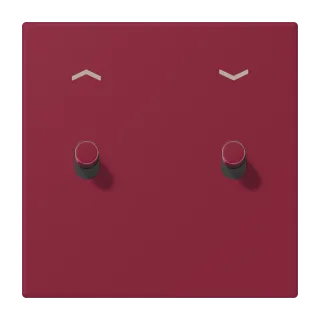 Centre plate with toggle lever "cylinder"