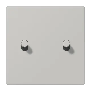 Centre plate with toggle lever "cylinder"