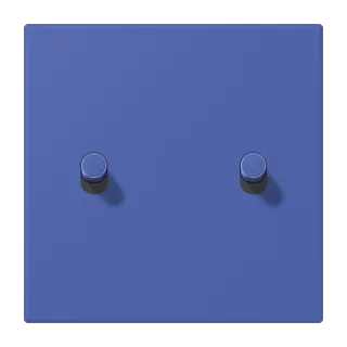 Centre plate with toggle lever "cylinder"