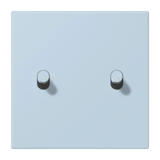 Centre plate with toggle lever "cylinder"